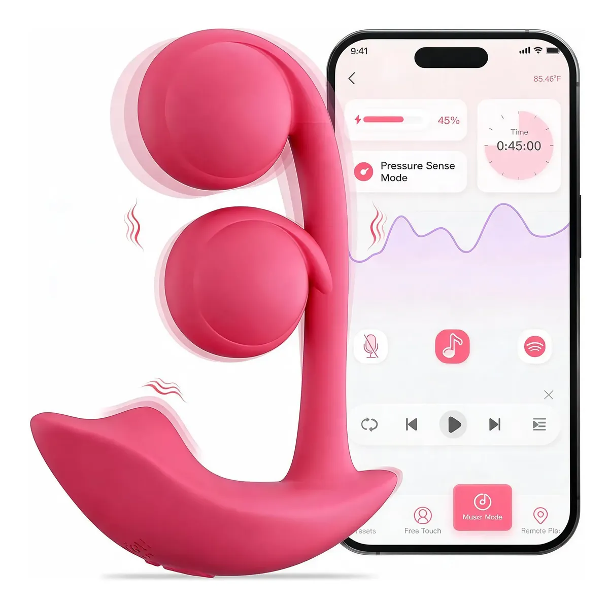 Vibrador Punto G Bluetooth App Honeyplaybox Melody