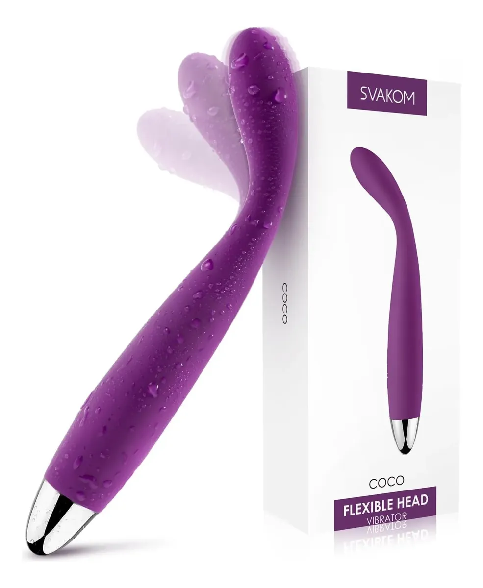 Dildo Vibrador Svakom Coco, Masajeador Impermeable